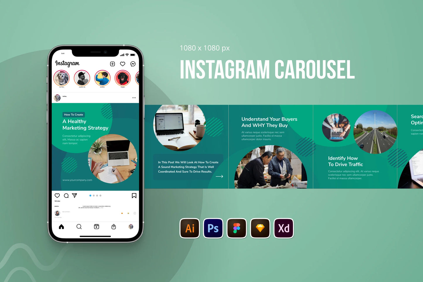 Instagram Carousel post